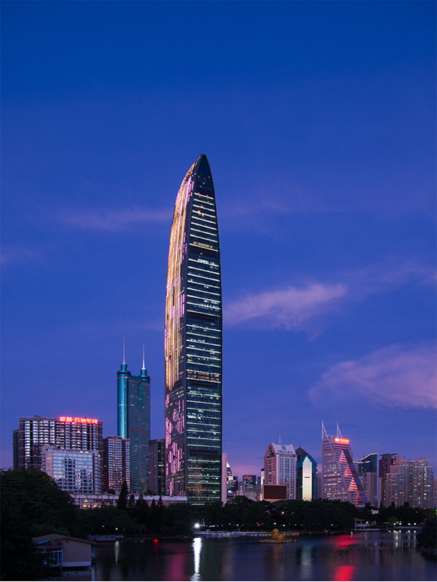 439米——深圳京基金融中央（2009年）